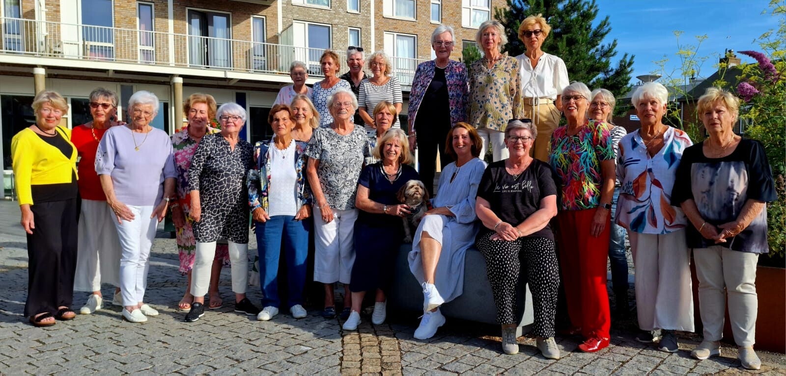 Groepsfoto van het Zandvoorts Vrouwenkoor
